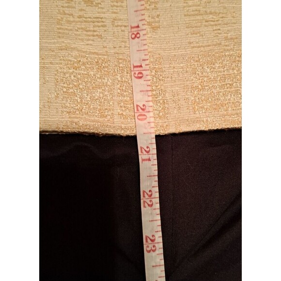 Tory Burch Jacquard Devora Tweed Brocade Skirt 4 Pencil Slight Metallic Lined - Picture 9 of 15